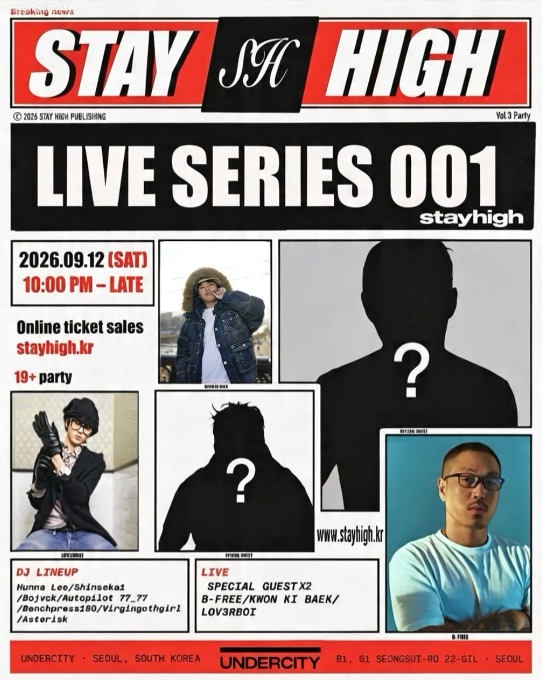 STAYHIGH: LIVE SERIES 001
